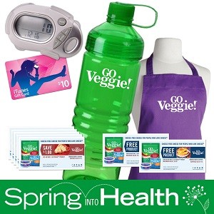Create your Healthy Living #GOVeggieSpringBoard on Pinterest for chances to win!
