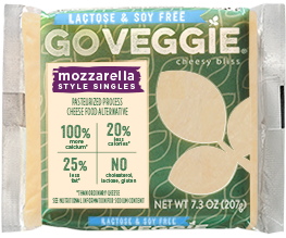 Lactose & Soy Free Mozzarella Singles