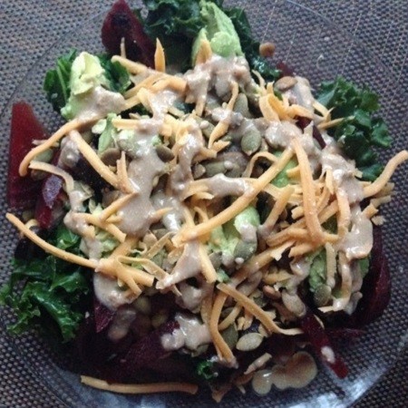 Adventurer Bowl with Garlic Tahini Sauce