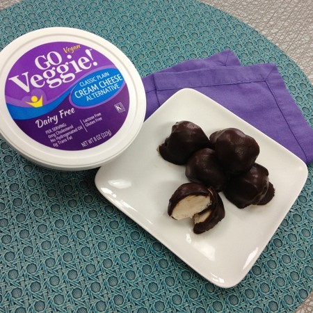 Chocolate Cream Cheese Truffles