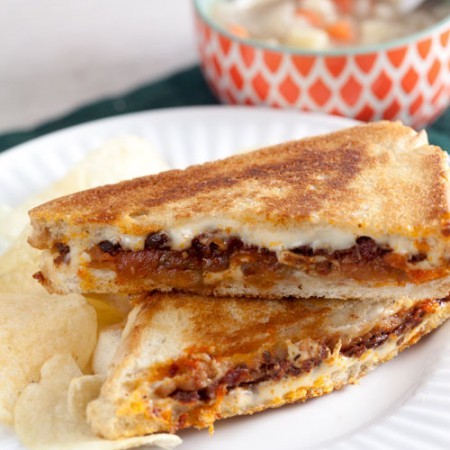 Italian Eggplant Grilled Cheese