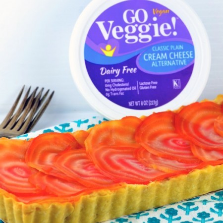 Cream Cheese & Beet Tart