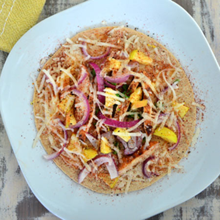 Black Bean, Chive and Garlic Cream Cheese Pinwheels