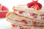 Strawberry Cream Cheese-Stuffed French Toast-1
